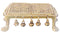 Brass Chowki | Brass Stool For God Idol 1.46Kg